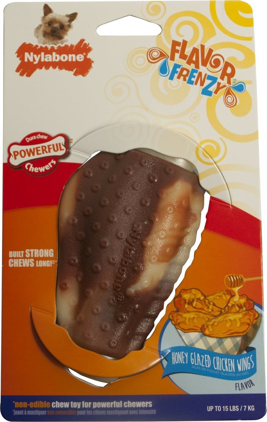 Nylabone Extreme Chicken Wings Tavuk  Aromalı Köpek Kemirme Oyuncağı S