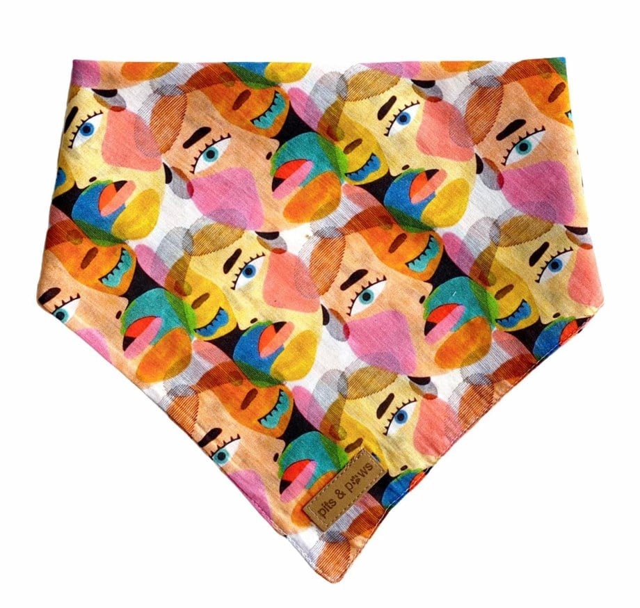 Pits & Paws Canvas Dog Bandana