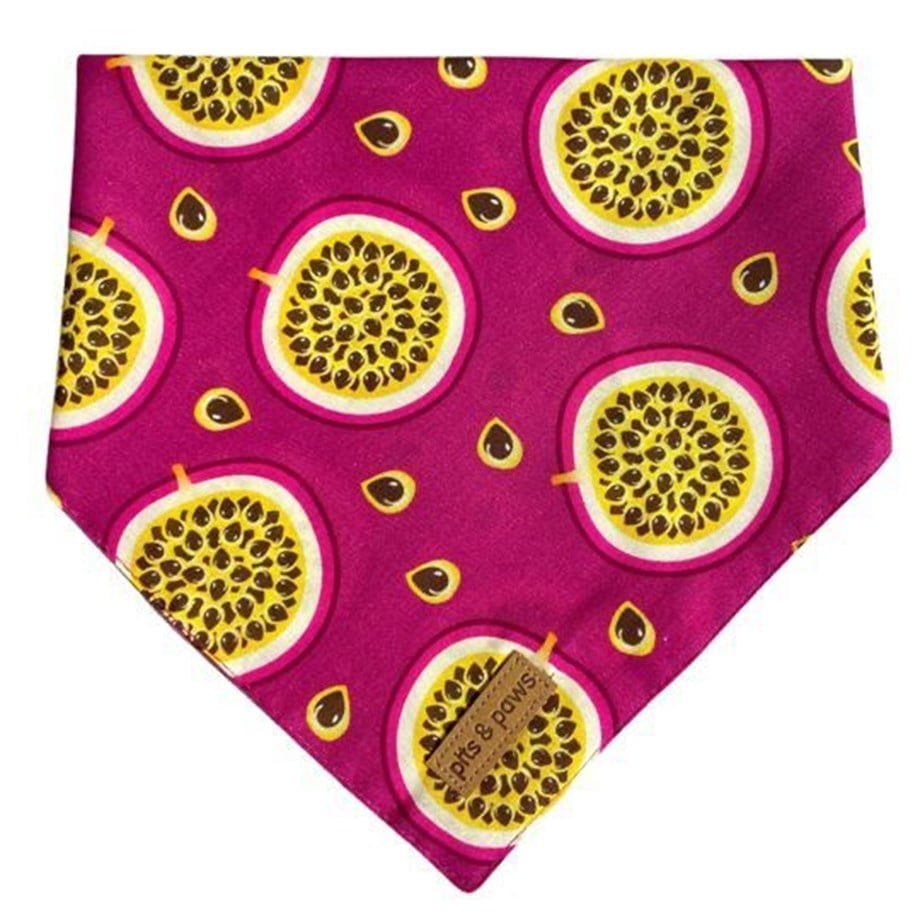 Pits & Paws Passion Fruit Dog Bandana