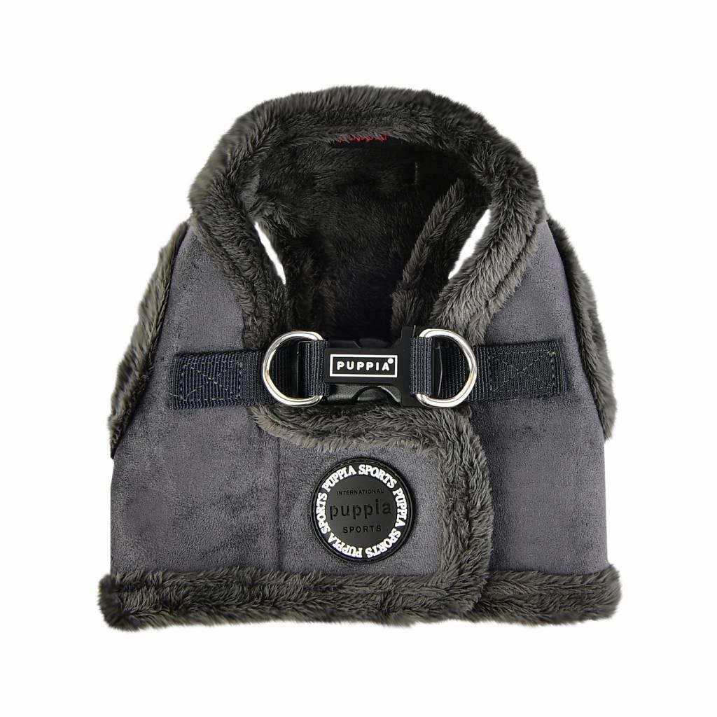 Puppia Terry Harness B Gray Köpek Göğüs Tasması