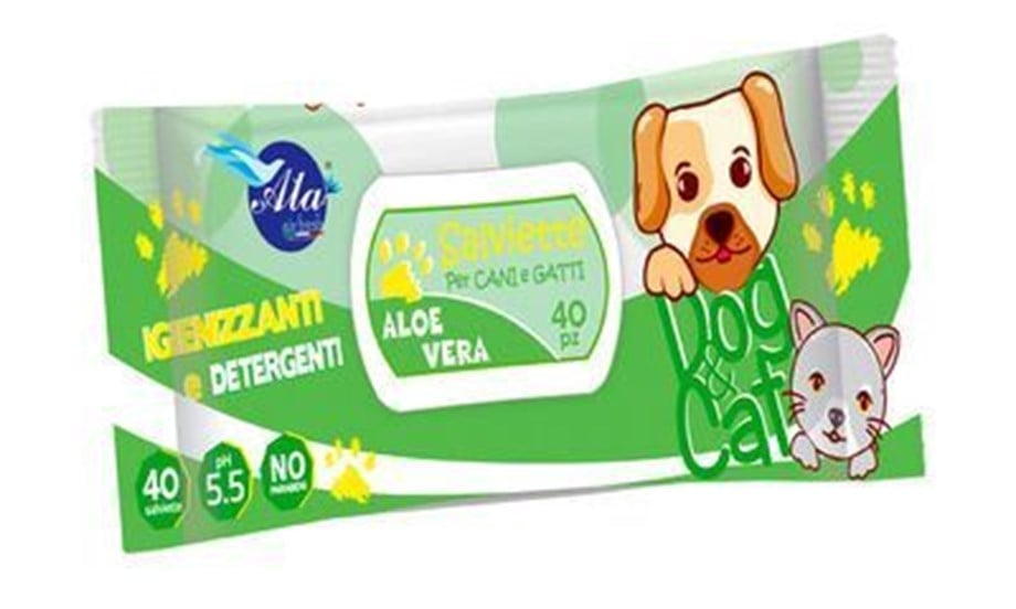 Salviette Aloe Veralı Islak Mendil 40'lı