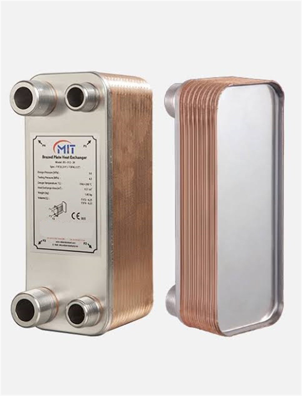 MIT MB-08 Model 100 Plakalı Eşanjör