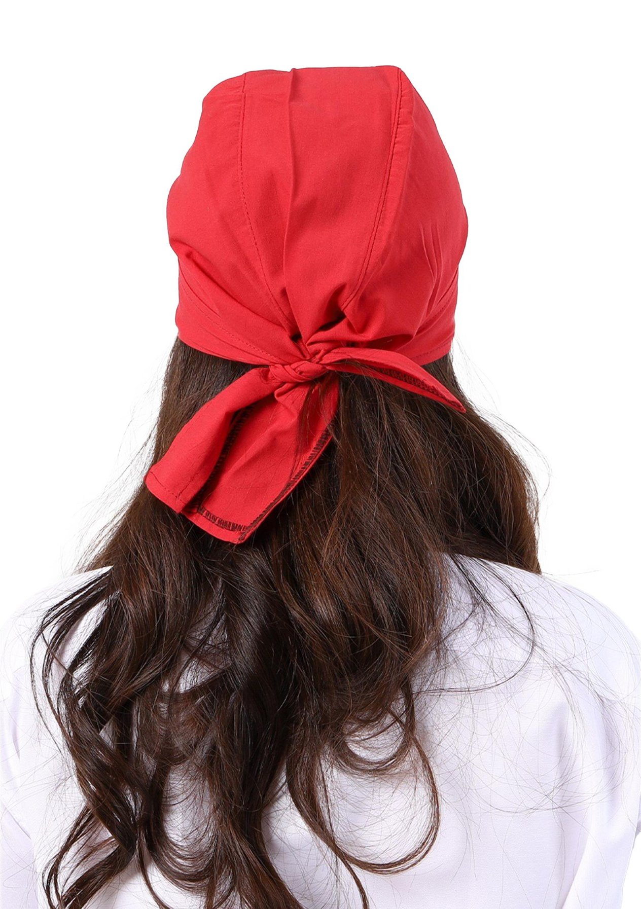 Bandana Kırmızı, Bandana Kırmızı - Concept Alina (İş Elbisesi, İş Kıyafetleri, Yanmaz İş Elbisesi, Yanmaz İş Kıyafeti, Alev Almaz İş Elbisesi, Toptan, Üreticileri, İmalatçıları, Konya, İstanbul, Kocaceli, Gebze), Aşçı-Garson Kıyafetleri