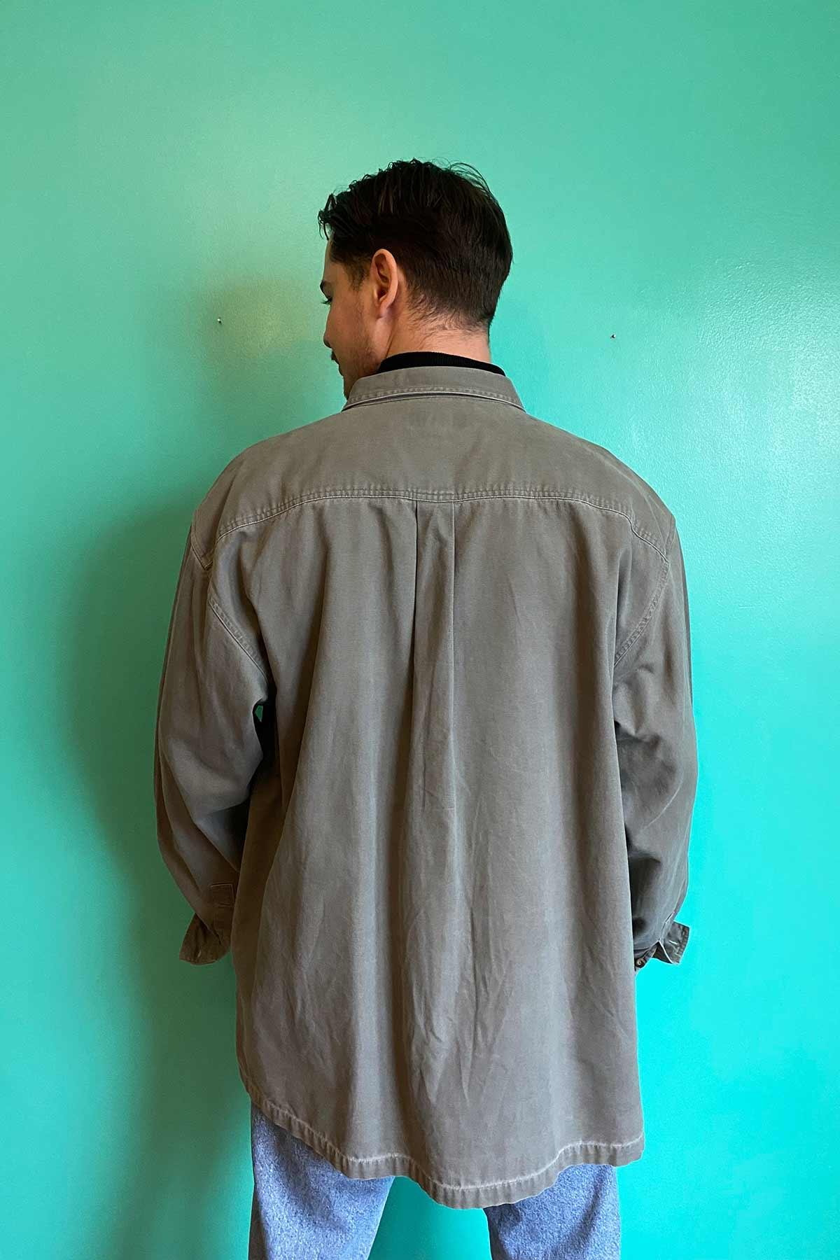 Quechua Vintage Oversize Jean Gömlek