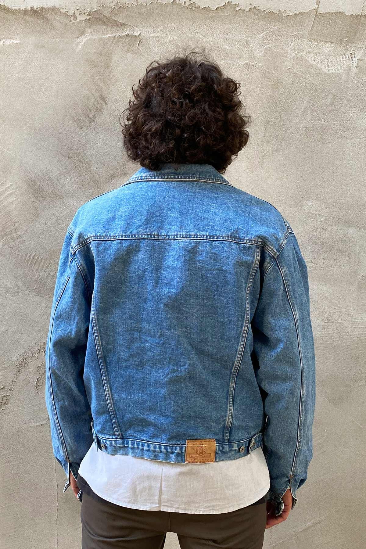 Vintage Bomber Kot Ceket