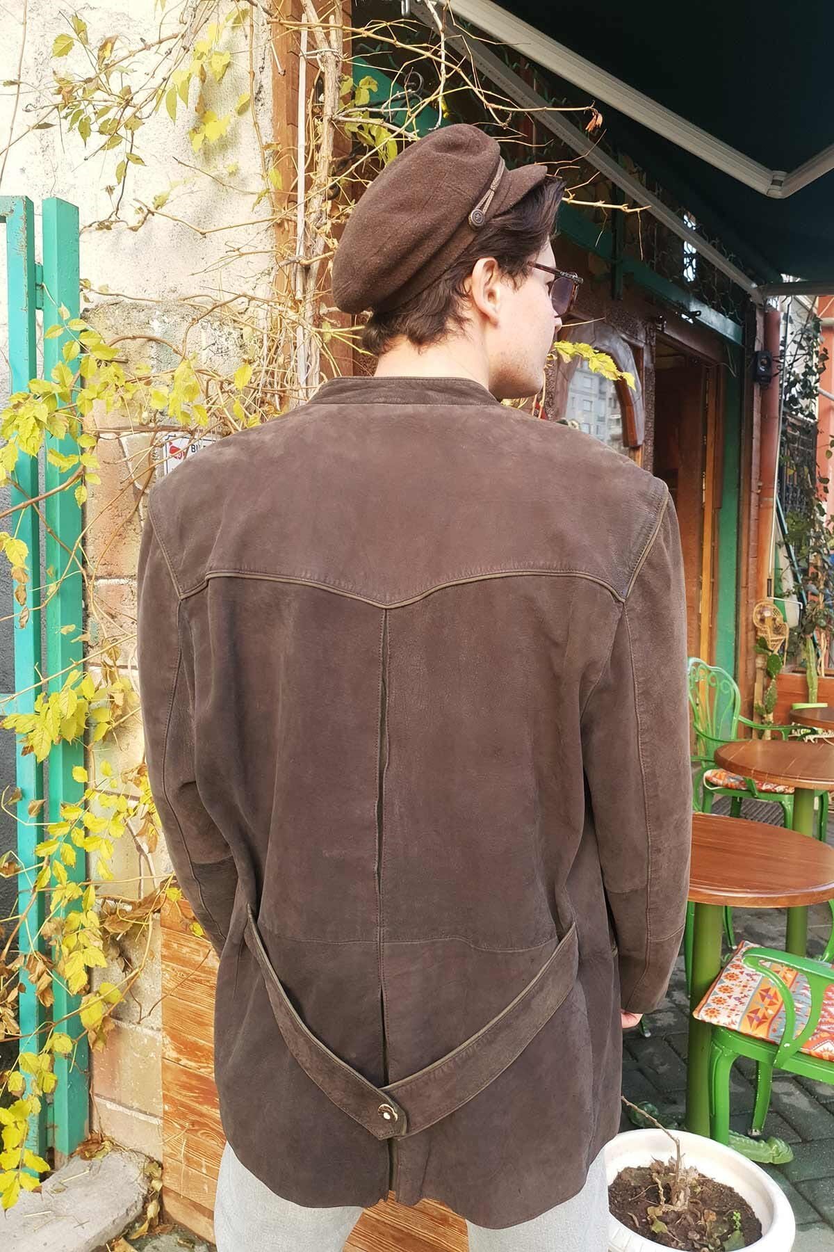 Vintage Deri Ceket