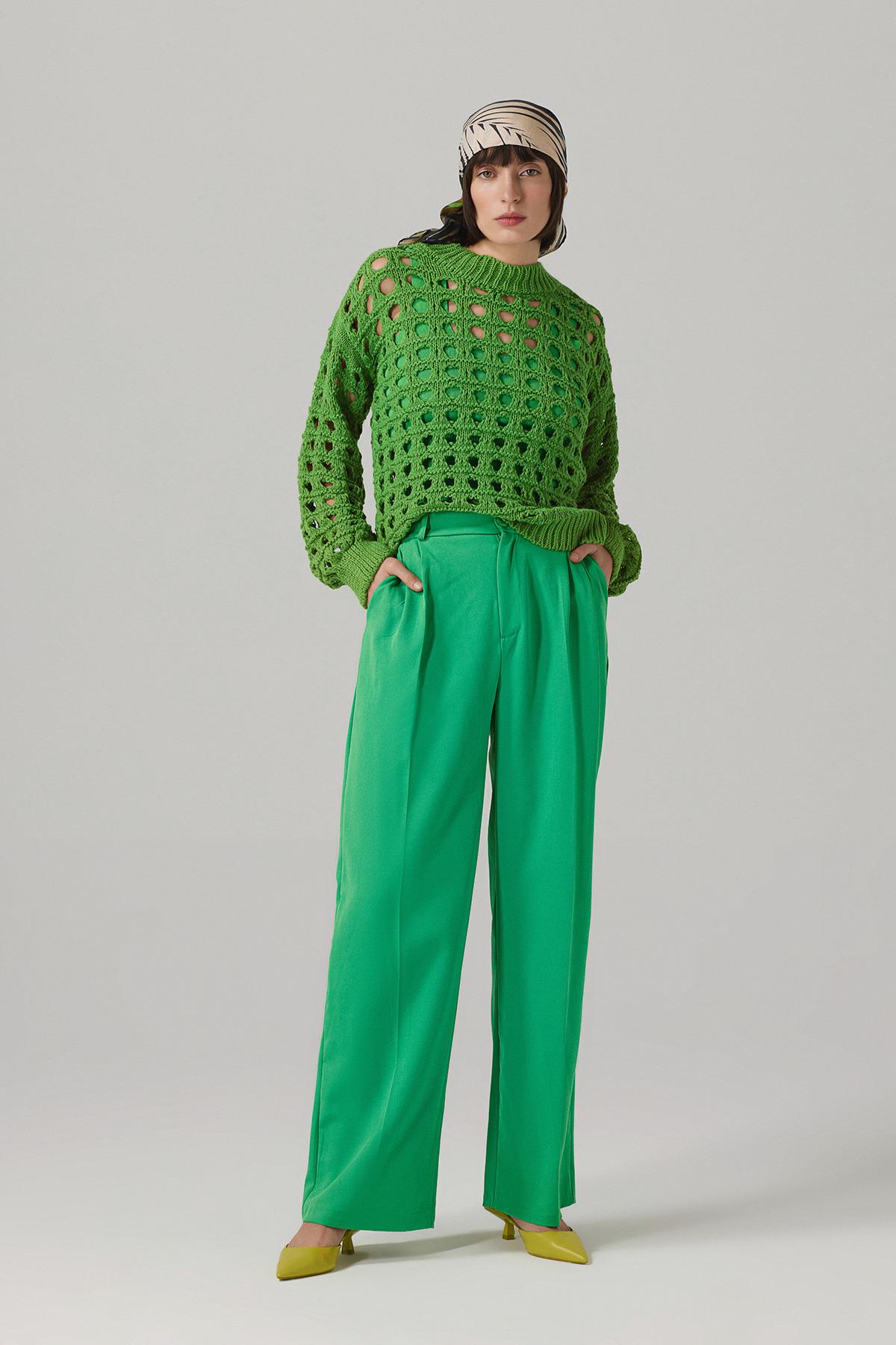 Delikli Kazak - Benetton-3613-Benetton