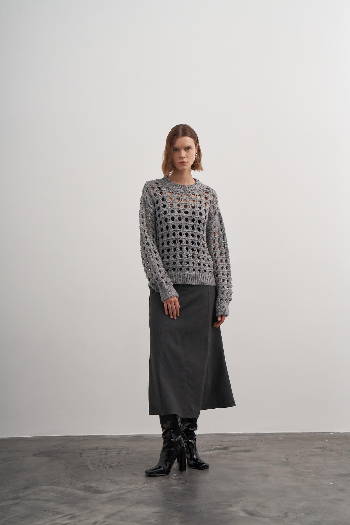 Delikli Kazak - Benetton-3613-Benetton