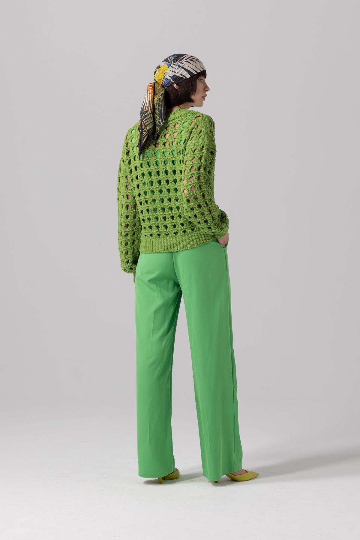 Delikli Kazak - Benetton-3613-Benetton