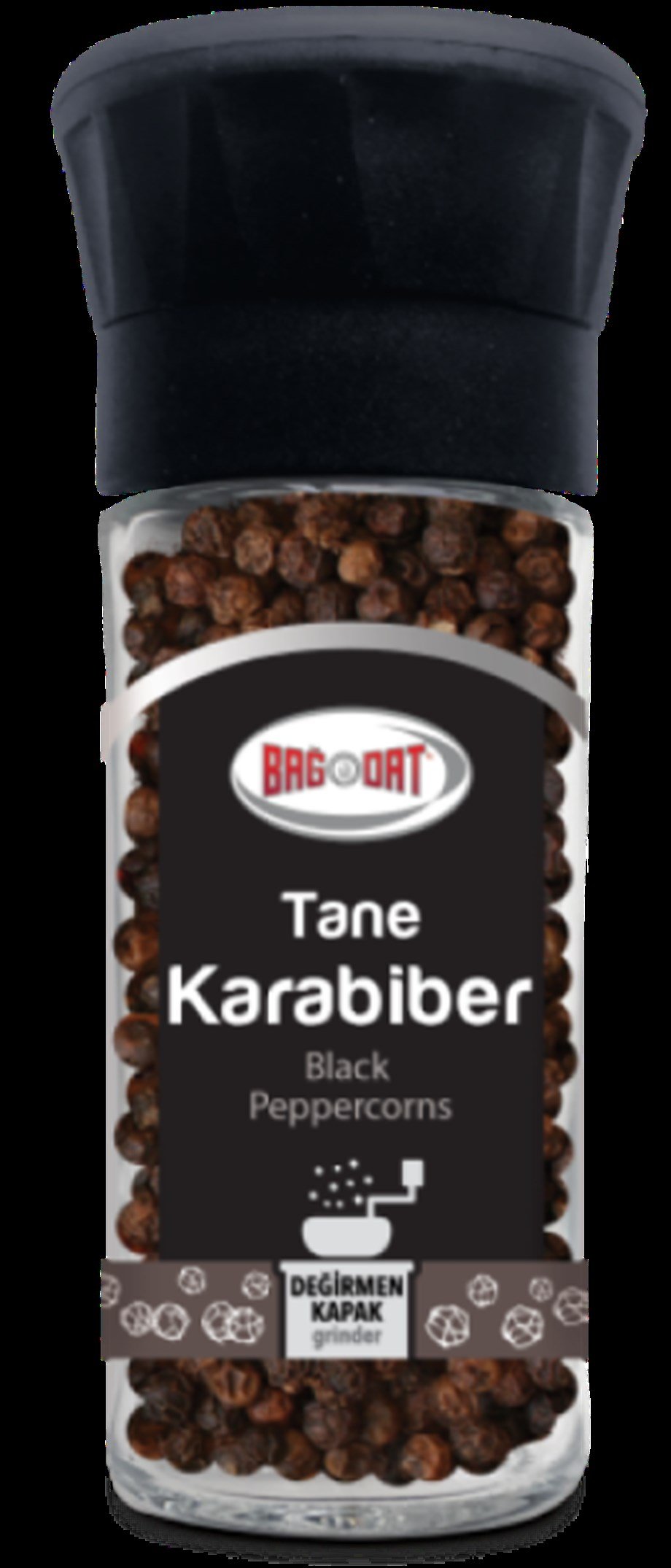 Bağdat Tane Kararbiber Değirmen 50gr. 