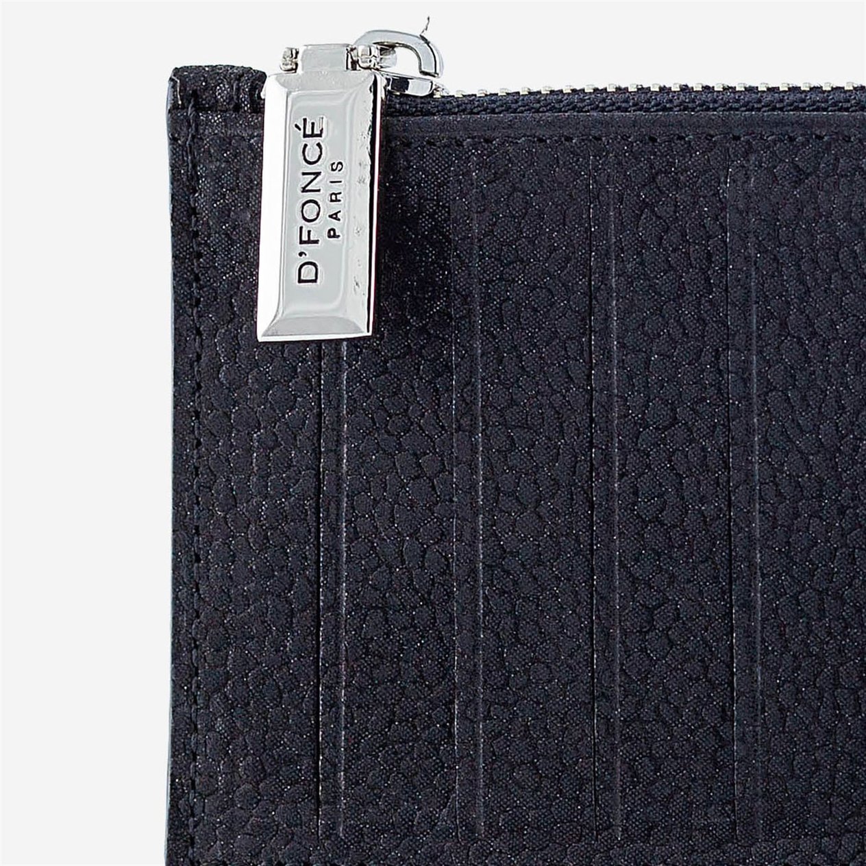Cooluxury Hakiki Deri Unisex Cüzdan Nero Siyah Floter