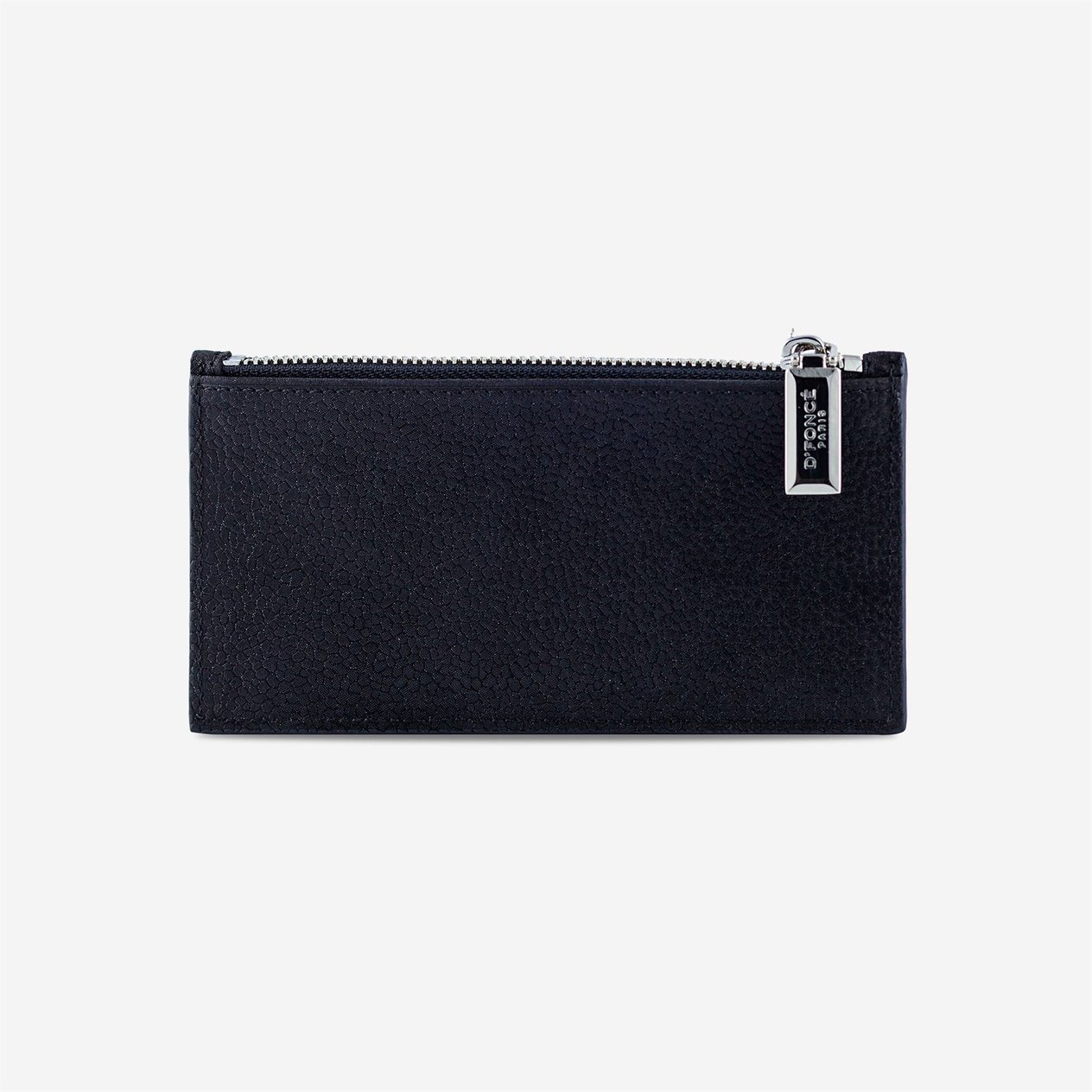 Cooluxury Hakiki Deri Unisex Cüzdan Nero Siyah Floter
