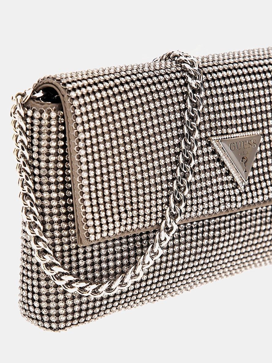 Guess- Zalina Taşlı Mini Çapraz Çanta 