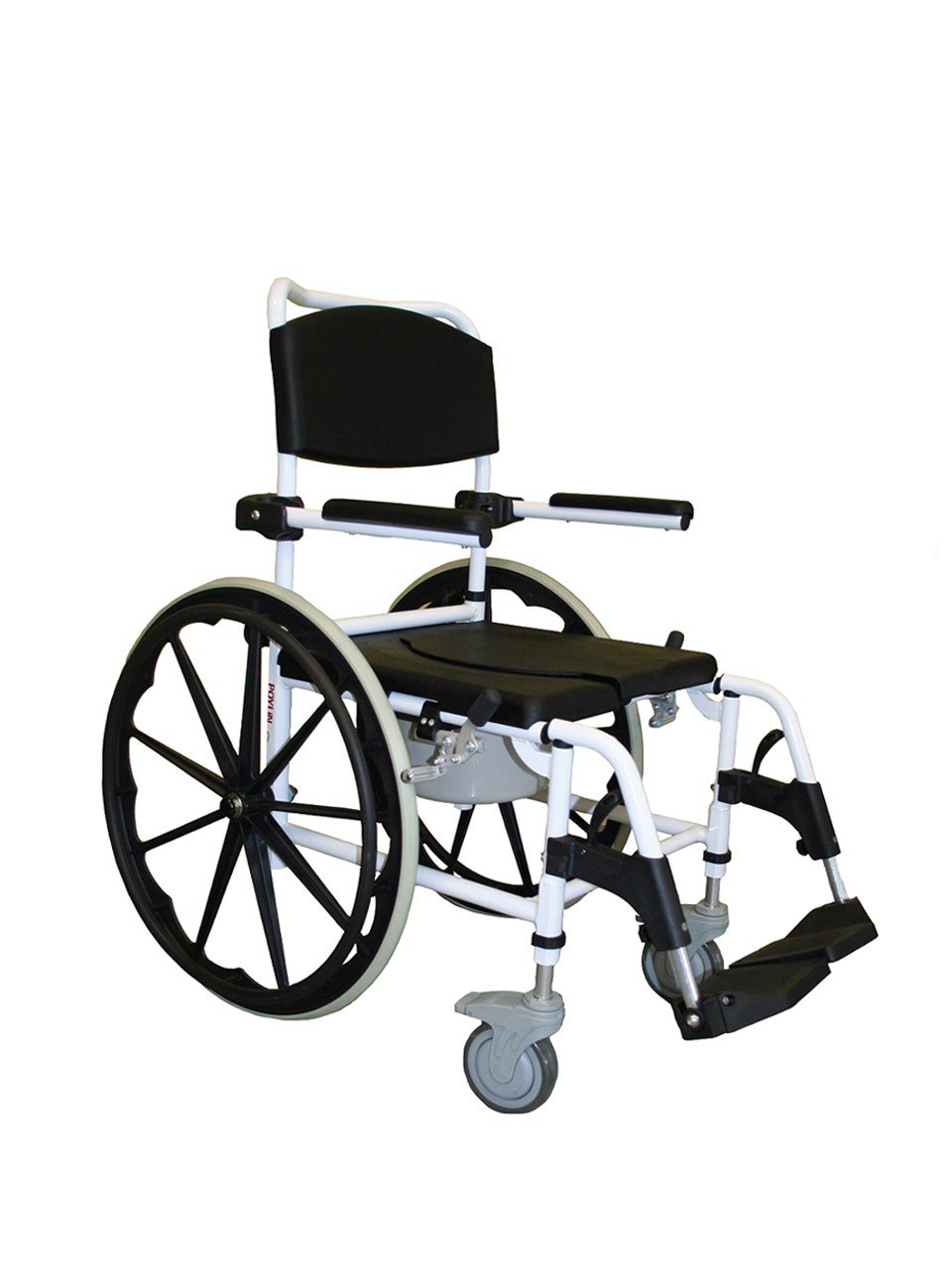 Banyo Tuvalet Tekerlekli SandalyePoylin P617 Banyo Tuvalet Tekerlekli Sandalyesi