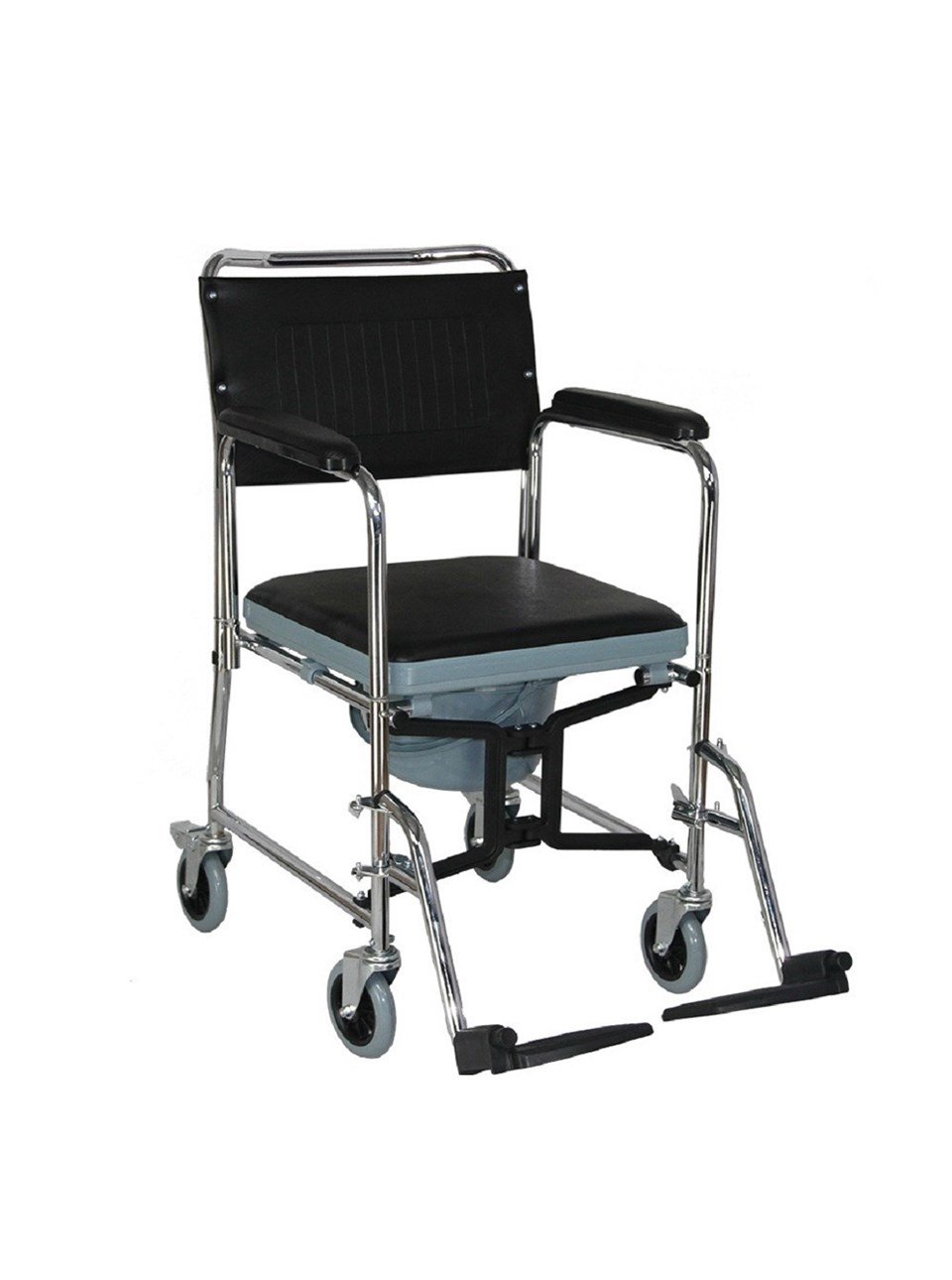 Banyo Tuvalet Tekerlekli SandalyePoylin P689 Banyo Tuvalet Sandalyesi