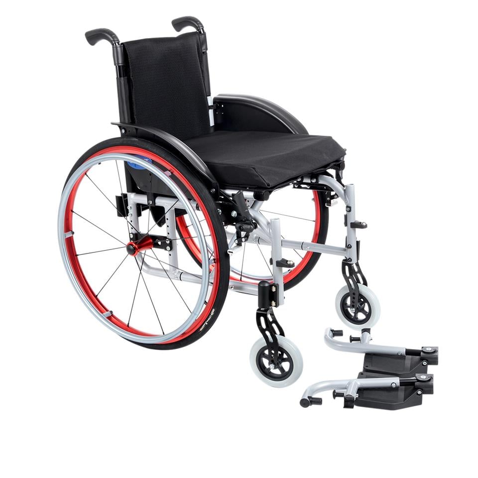 Manuel Tekerlekli SandalyeComfort Plus DM-315 Active Hafif Manuel Alüminyum Tekerlekli Sandalye (Oturma Genişliği 38 cm)