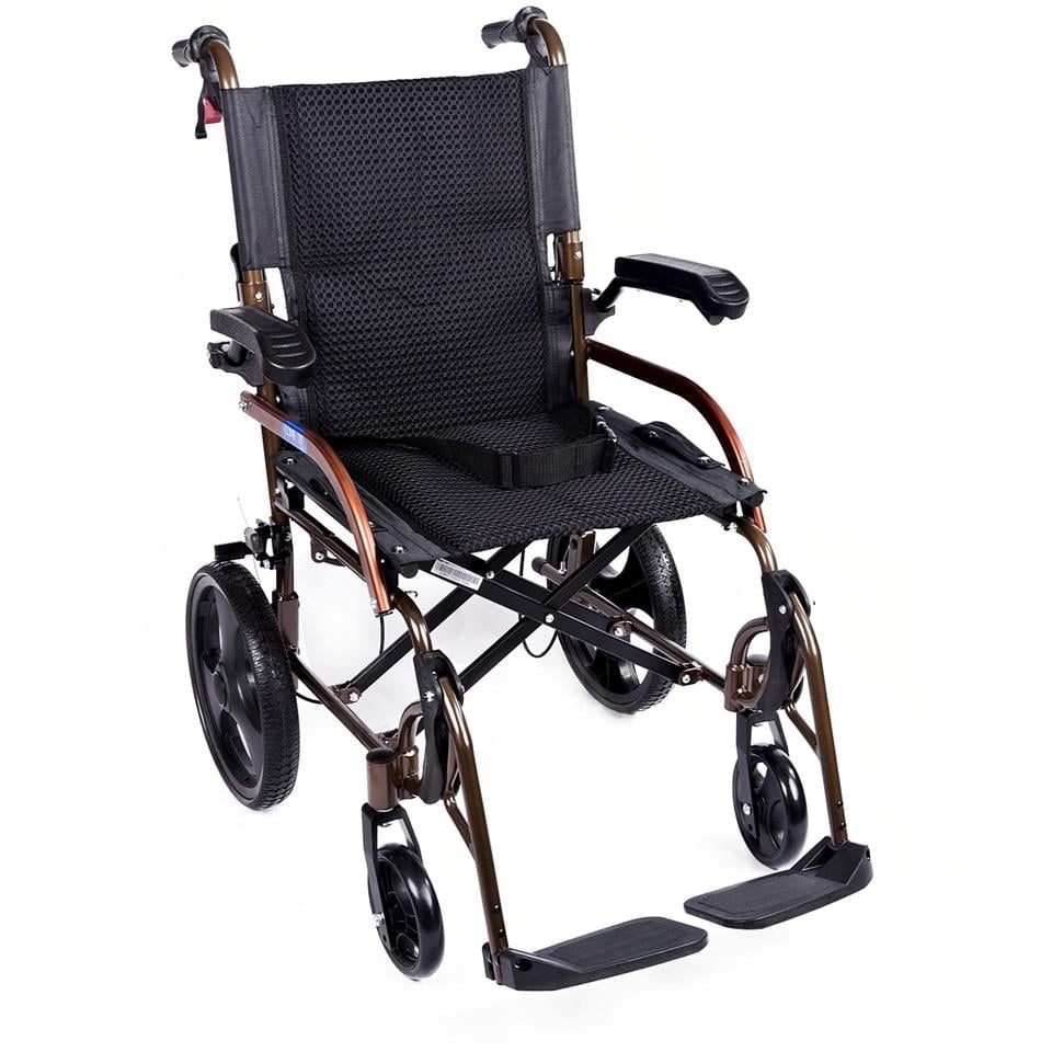 Manuel Tekerlekli SandalyeComfort Plus GK863LABJ-12 Jet Black Transfer Alüminyum Tekerlekli Sandalye