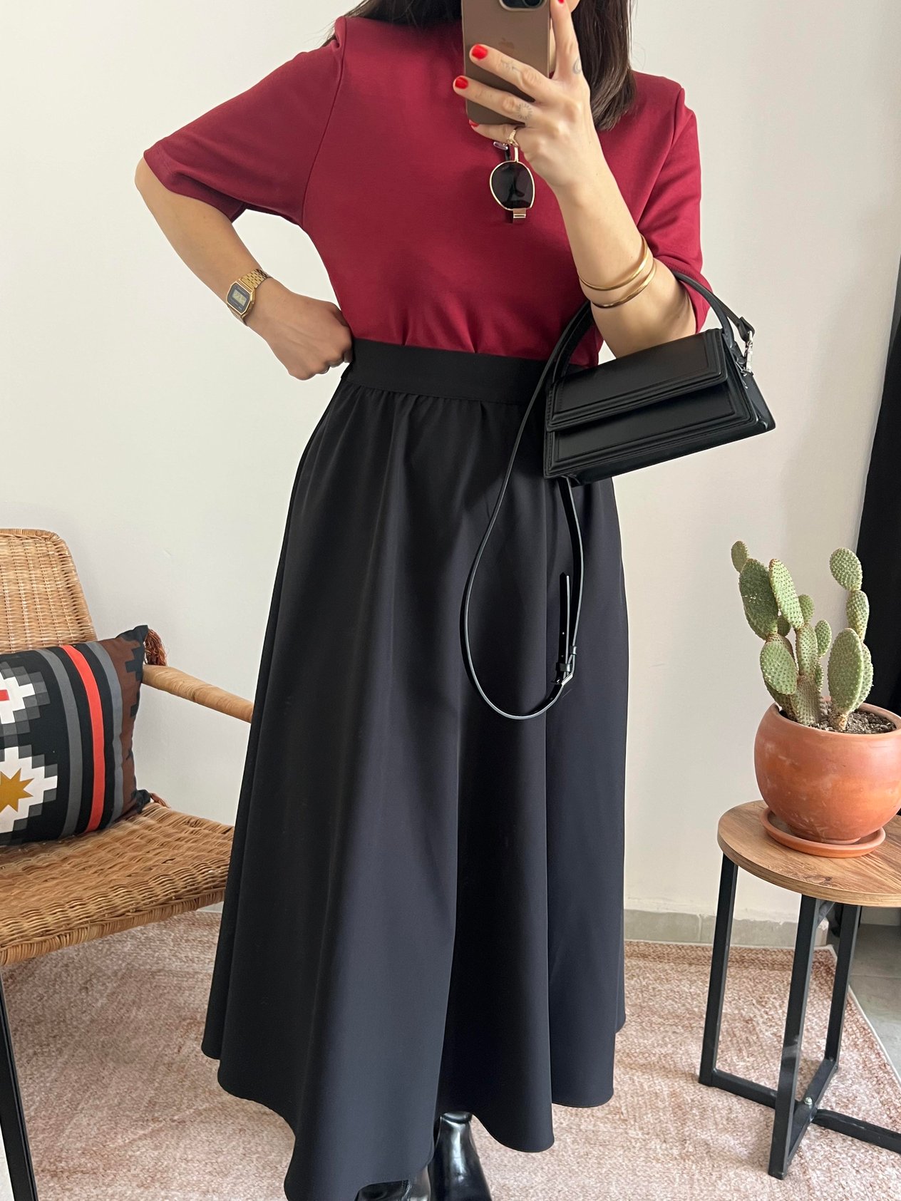 Bordo Vatkalı Basic 