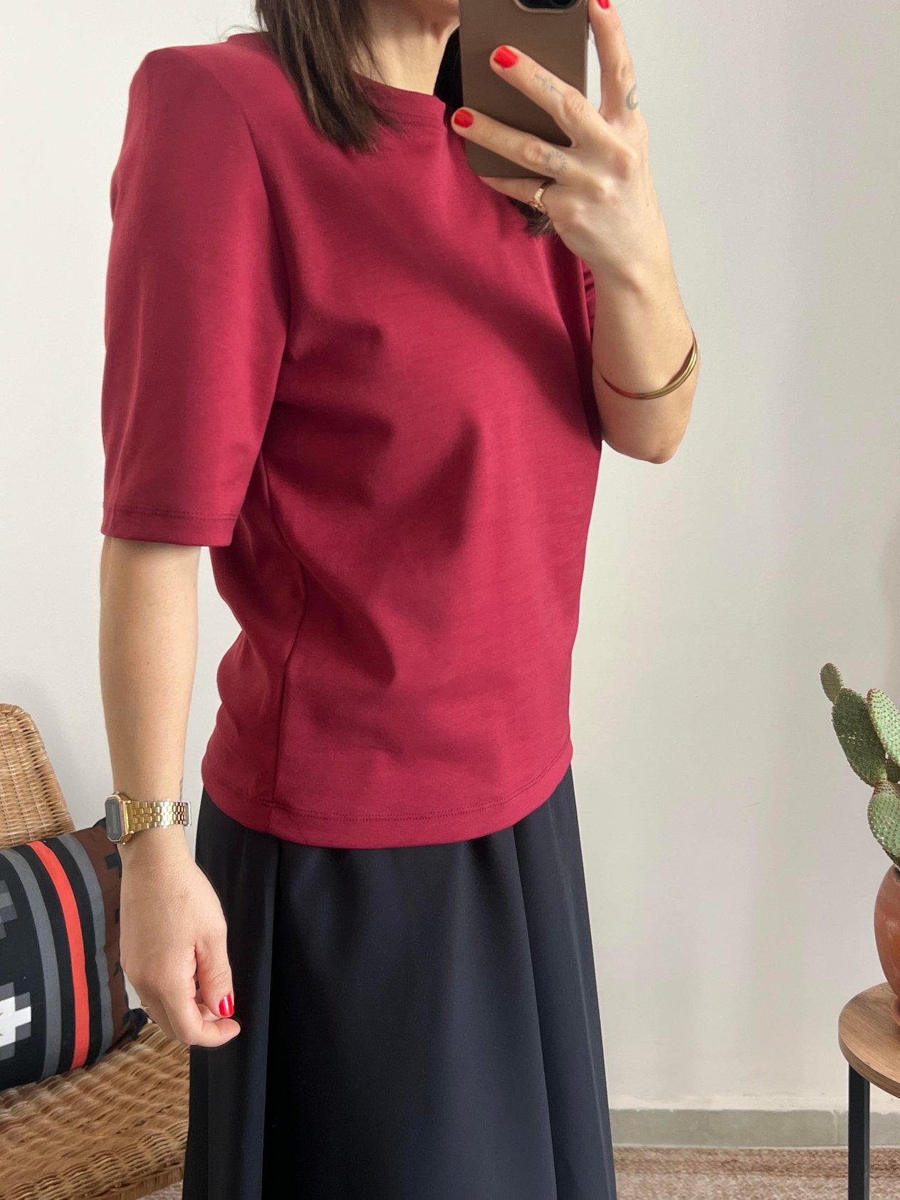 Bordo Vatkalı Basic 