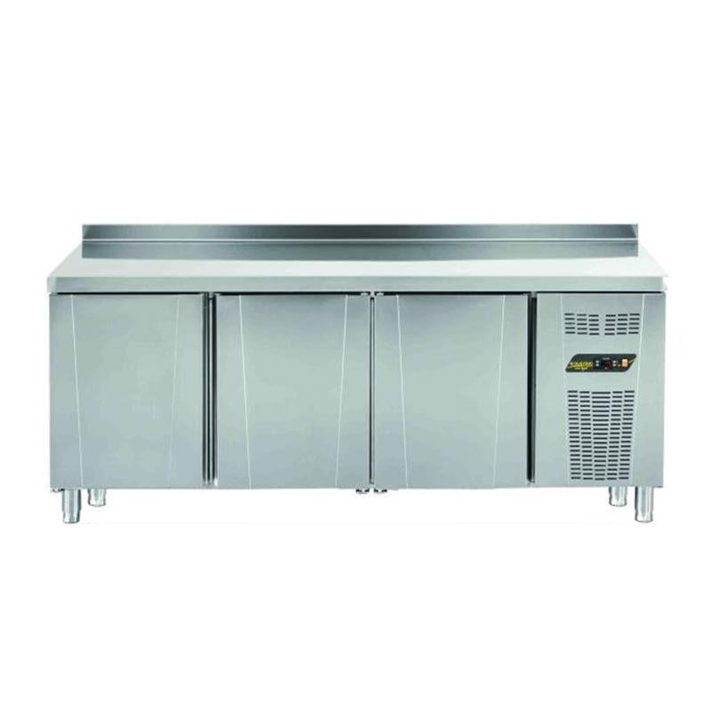 Ndustrio TNG-73-WOT Tezgah Tip Gastronorm Derin Dondurucu, Üst Tablasız, 3 Kapılı