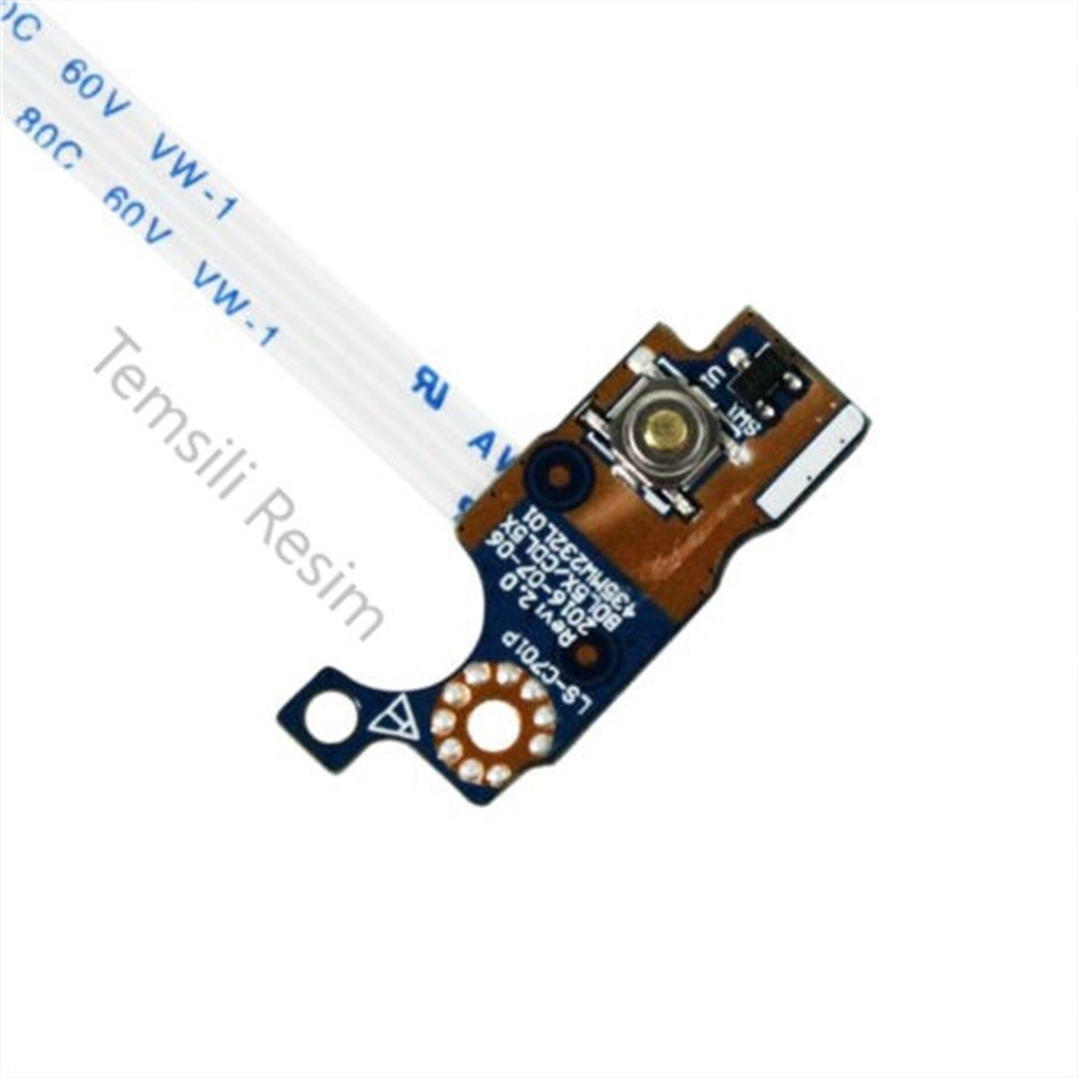 2.EL YEDEK PARÇAFUJİTSU LIFEBOOK A SERİSİ AH531 ORJİNAL POWER TETİK KART KABLO DAHİL DA0FH5PI6E0 STOK-184