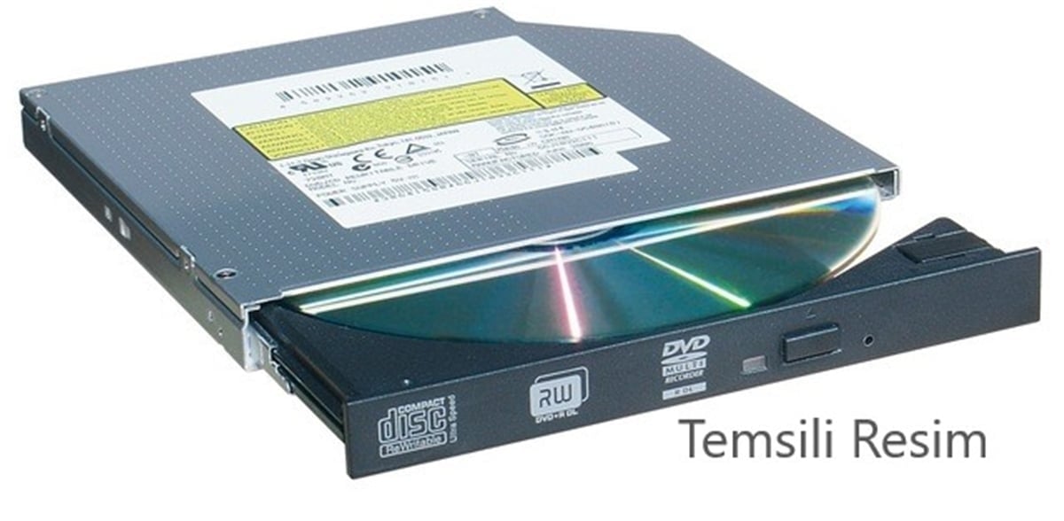 2.EL YEDEK PARÇACASPER MT50 MT55 CKV CKU CKY CKH CHY CHU ORJİNAL DVD RW SATA OPTİK OKUYUCU SÜRÜCÜ KAPAKSIZ STOK-166