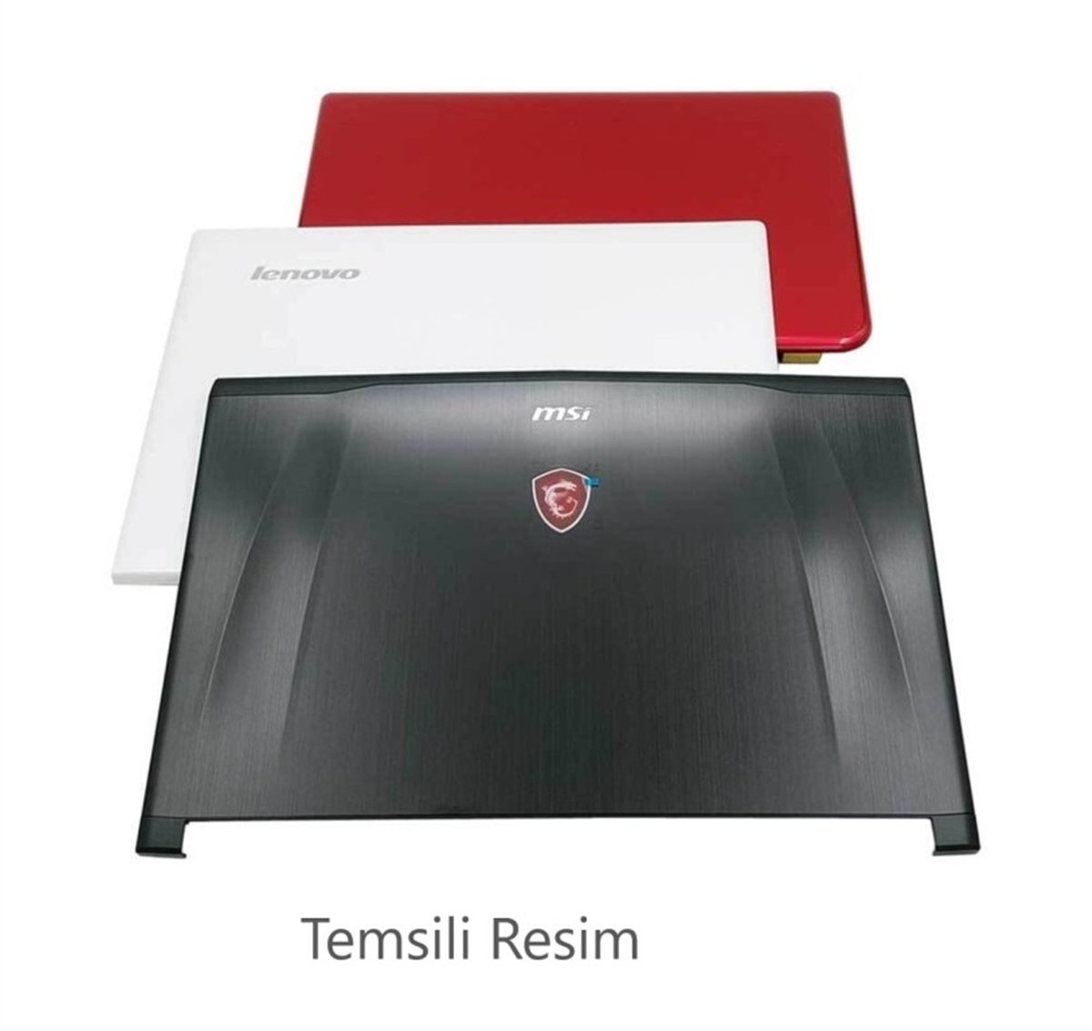 2.EL YEDEK PARÇAKUSURLU - KULLANILABİLİR Orjinal Lenovo G550 G555 Notebook Ekran Arka Kapak Lcd Cover STOK:Z08