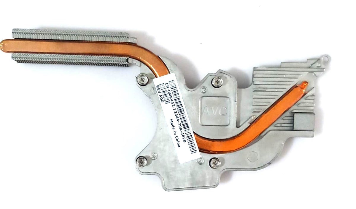 Soğutucu - FanDell inspiron E5105 1501 Cpu Sogutucu Heatsink Bakır CN-0MK442 STOK-Z-66