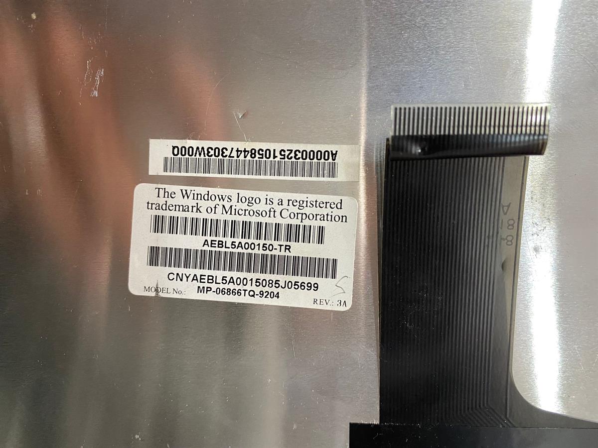 Klavye - Tuş TakımıTOSHIBA SATELLITE A300-17N  KLAVYE KODU: MP-06866TQ-9204 STOK: Z93