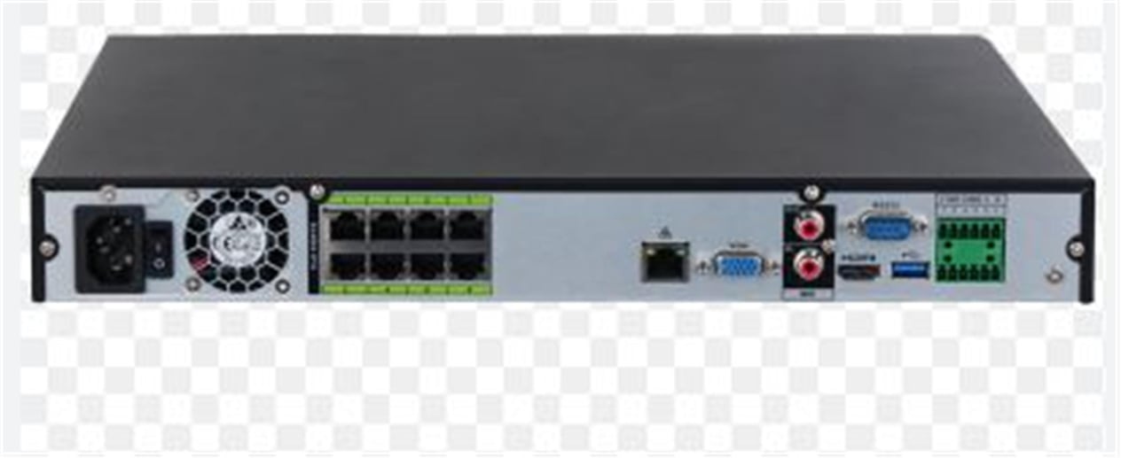 Dahua NVR5208-EI 8 Kanal 1U 2HDD WizSense Nvr kayıt Cihazı