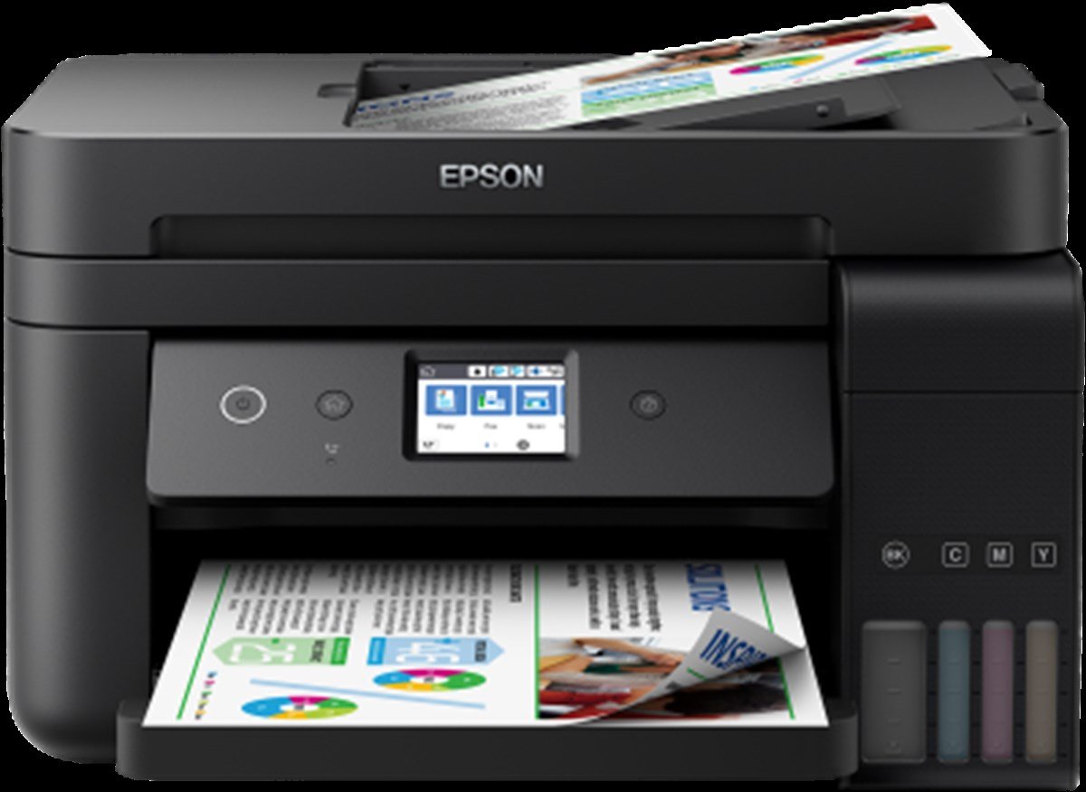 Epson L6190 Yazıcı-Tarayıcı-Fotokopi-Faks Renkli Mürekkep Tanklı Yazıcı WI-FI Ethernet 