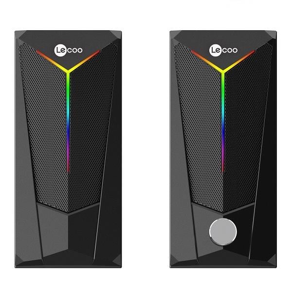 LENOVO LECOO DS104 6 VOLT 80 DB 1+1 KABLOLU IŞIKLI GAMING OYUNCU SPEAKER - HOPARLÖR