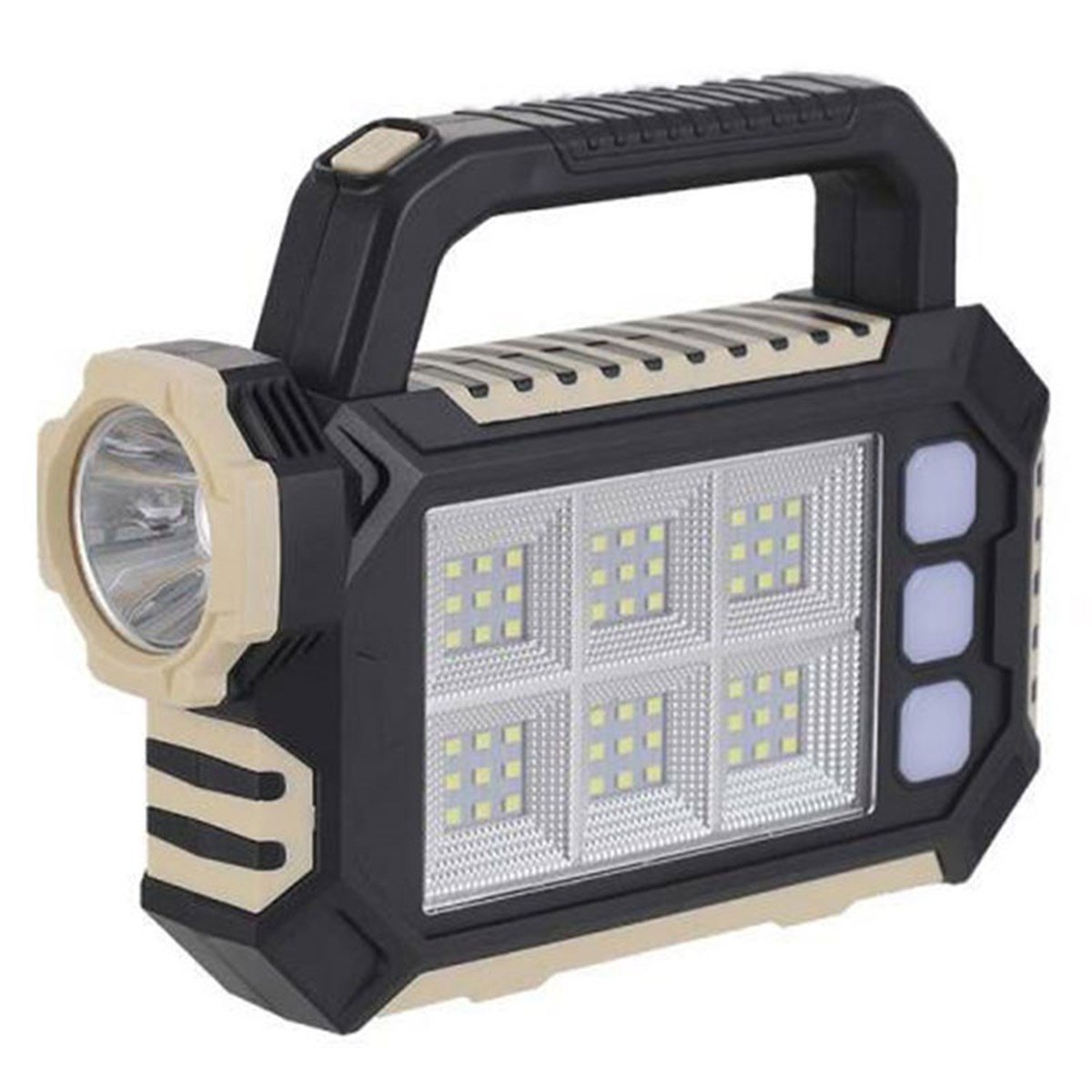 POWERMASTER HS-8029-1-A TAŞINABİLİR 3 ÇALIŞMA MODLU  54 SMD LEDLİ TAŞINABİLİR SOLAR LAMBA