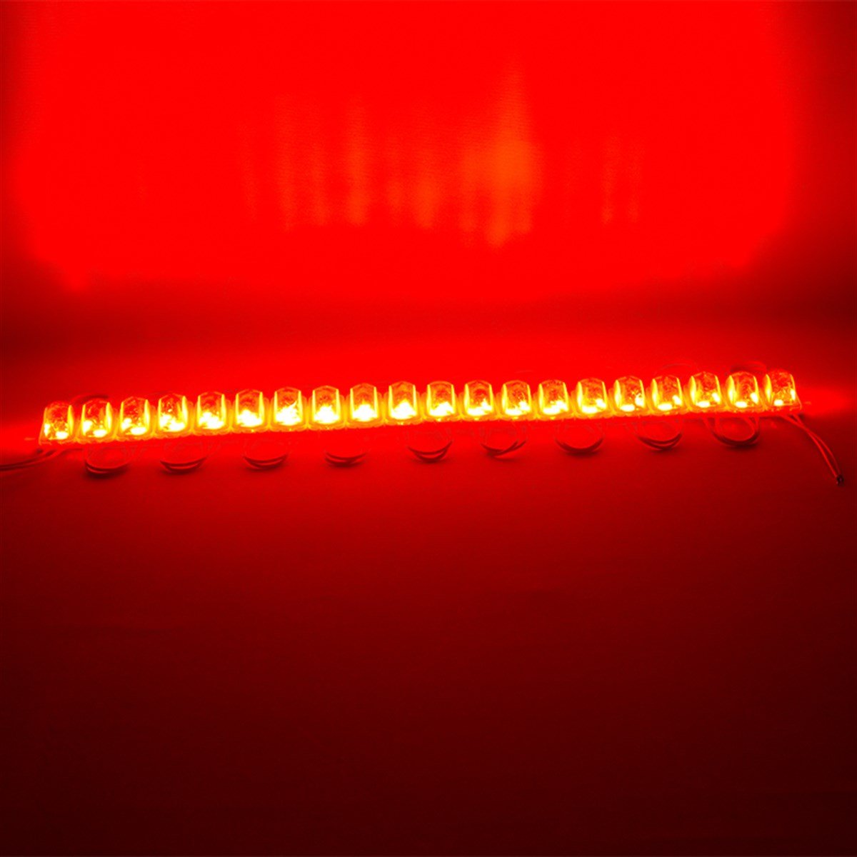 POWERMASTER MODÜL LED 12V 1.5W KIRMIZI 2835 85 X 73MM IP65 240-260LM 180 DERECE
