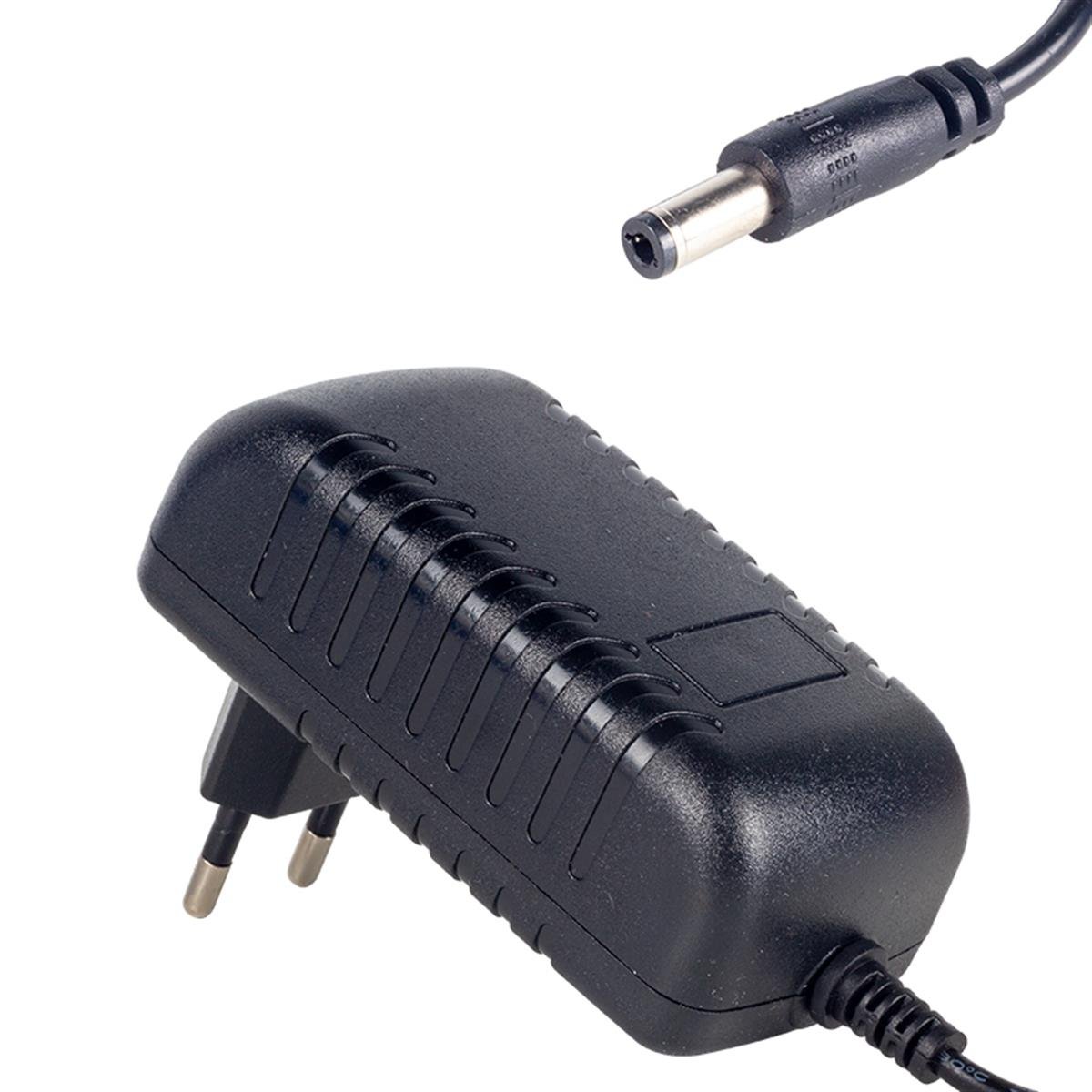 POWERMASTER PM-15429 24 VOLT - 1 AMPER PRİZ TİPİ PLASTİK KASA ADAPTÖR 5.5*2.5 UÇ