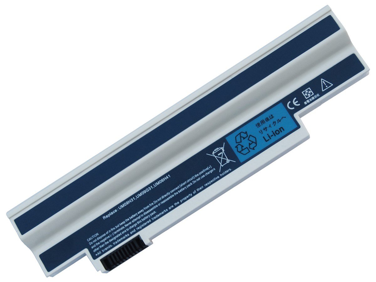 RETRO Acer Aspire One 532h, AO532h Notebook Bataryas� - Beyaz - 6 Cell
