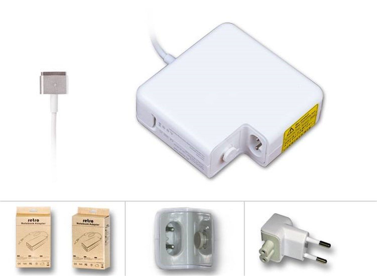 RETRO Apple MacBook Pro 60W MagSafe 2 Notebook Adapt�r RNA-AP09