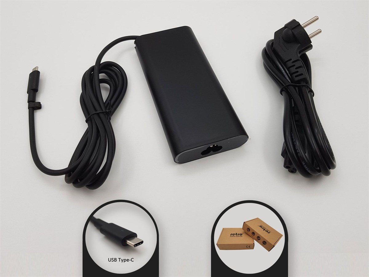 RETRO Dell 130W USB-C PD Adapt�r RPA-AC217