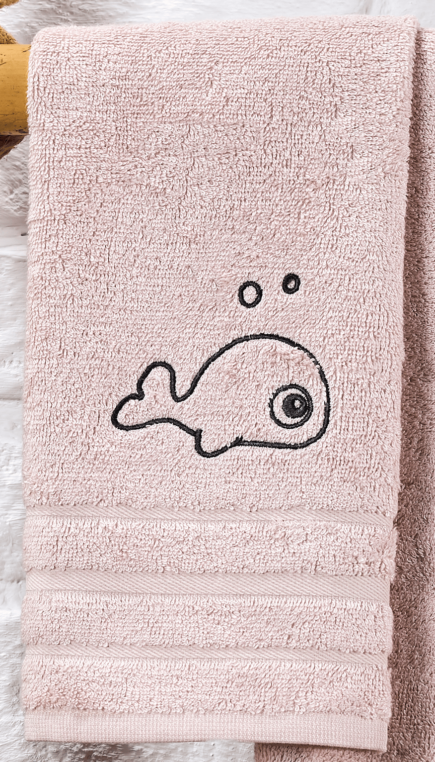 Bambu Yumuşacık Bebek Havlu Seti PEMBE