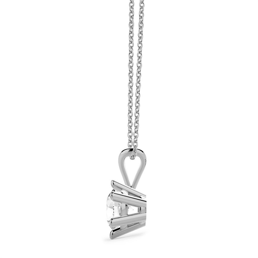 Goldstore-0.7 ct. Pırlanta Tektaş Kolye
