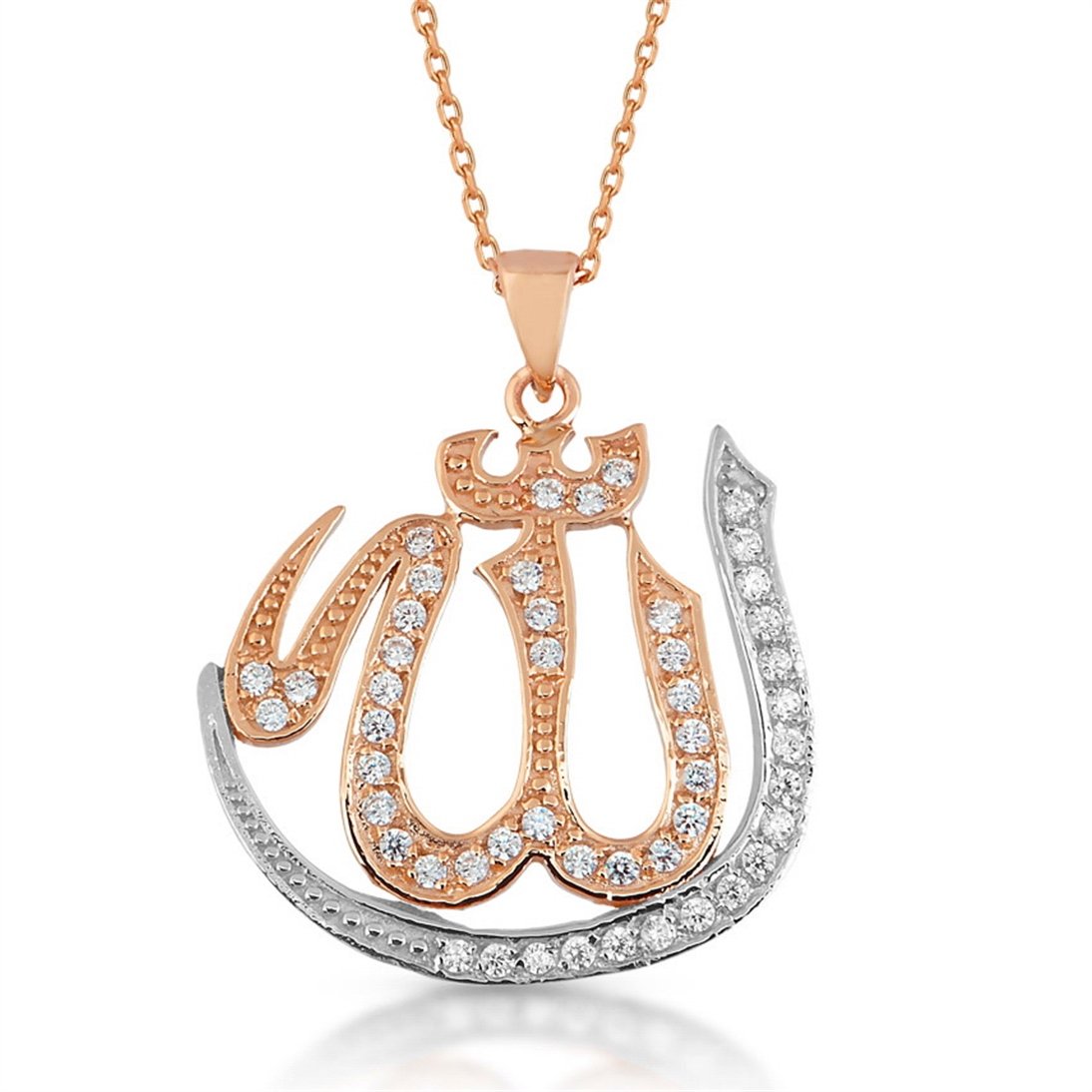 Goldstore-Allah Yazılı Kolye
