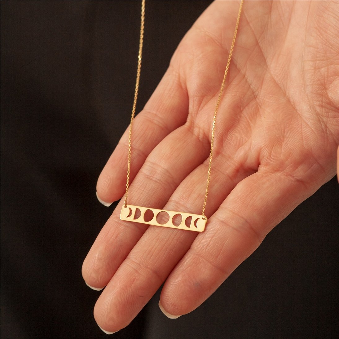Goldstore-Ay Kolye