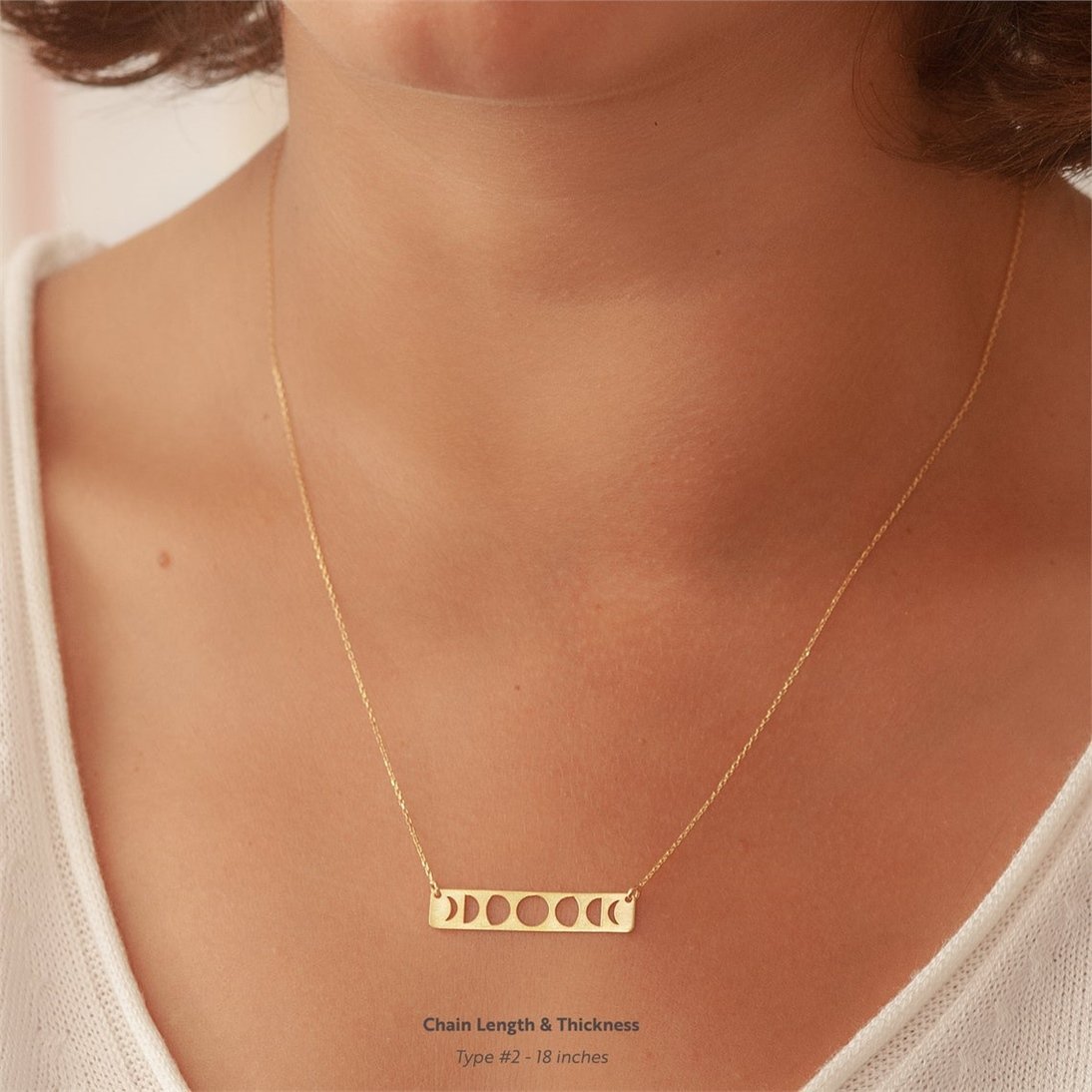 Goldstore-Ay Kolye