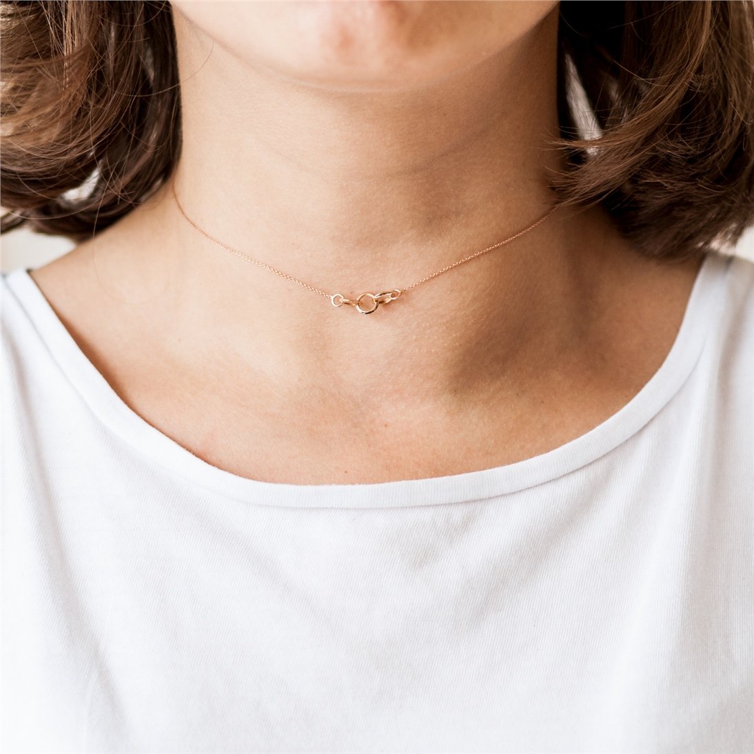 Goldstore-Halka Choker Kolye