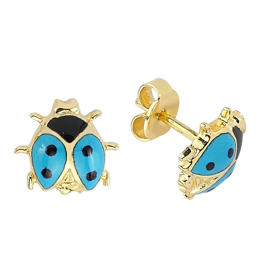 Goldstore-Uğur Böceği Küpe
