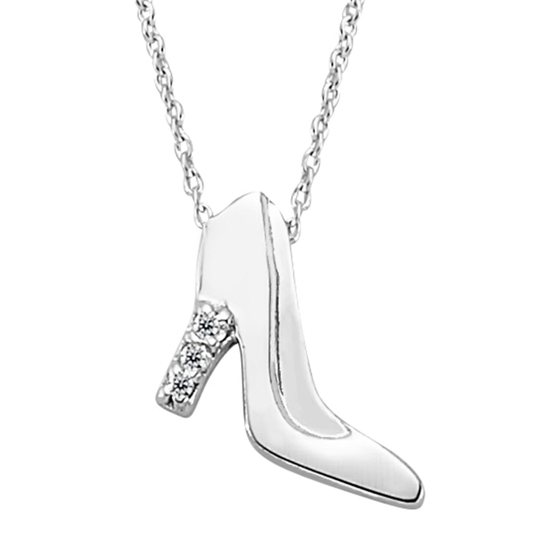 Goldstore-URL 0.02 ct. Pırlanta Fantezi Kolye