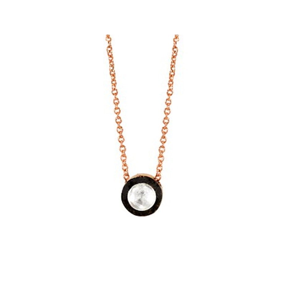 Goldstore-URL 0.07 ct. Pırlanta Tektaş Kolye