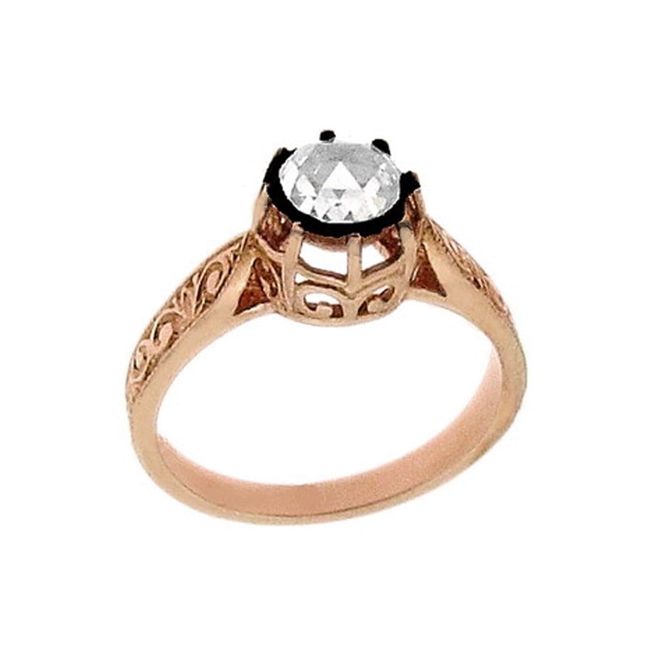 Goldstore-URL 0.44 ct. Pırlanta Tektaş Yüzük