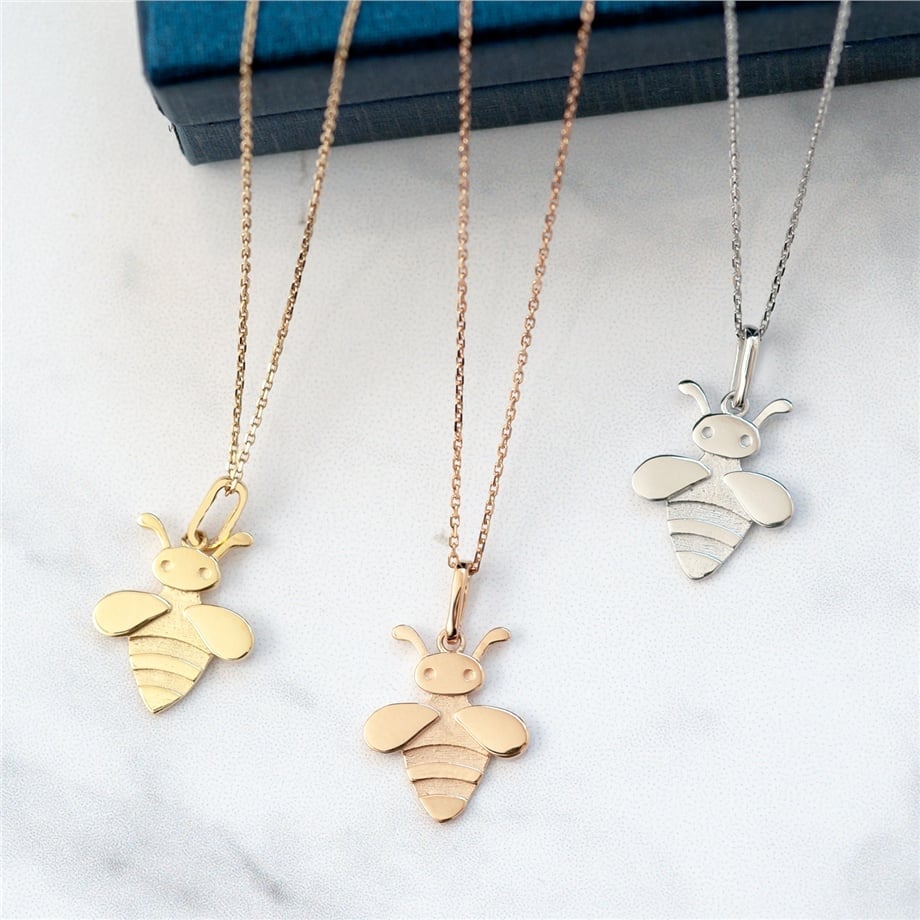 Goldstore-mucevher/14-ayar-altin-ari-figurlu-kolye-gp44022_44022.html