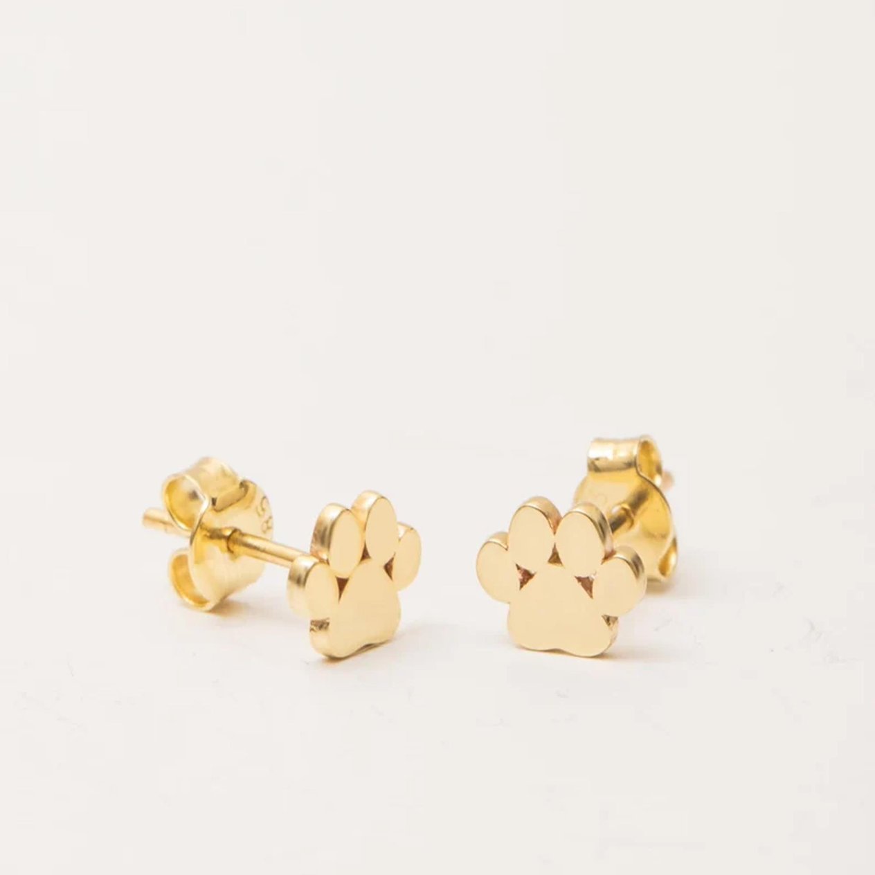Küçük Pati İzi Küpe - Goldstore